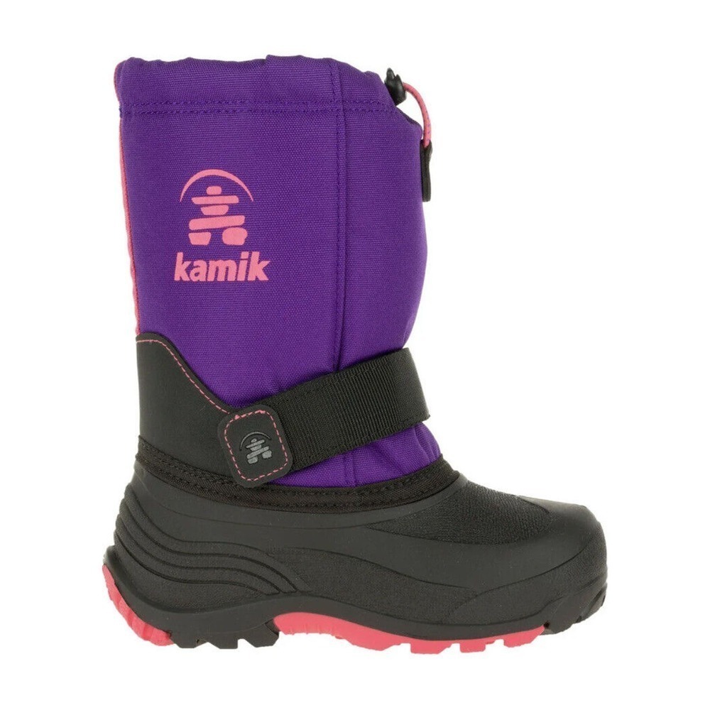 NIB Kamik Rocket Winter Boot - Girls' Size 6 Youth Purple Junior